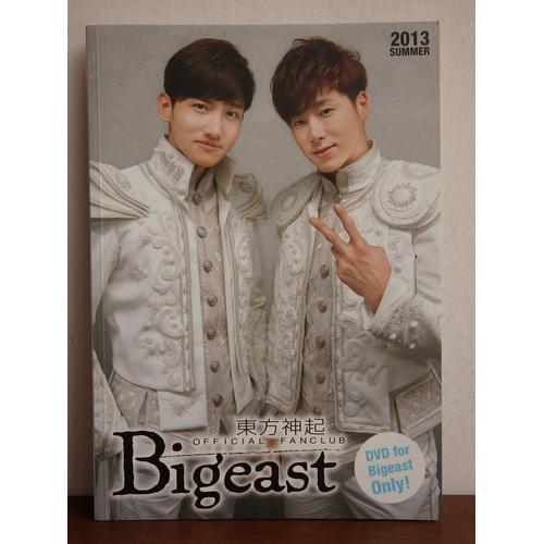 Gambar TOHOSHINKI - BIGEAST OFFICIAL FANCLUB MAGAZINE 2013 SUMMER = 1DVD dari Haruna88 Online Shop Jakarta Barat Tokopedia
