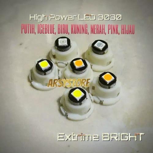 Foto Produk Lampu Led T3 T4.2 T4.7 HIGHPOWER 3030 Dashboar Speedometer Wedge Mobil dari arsystore