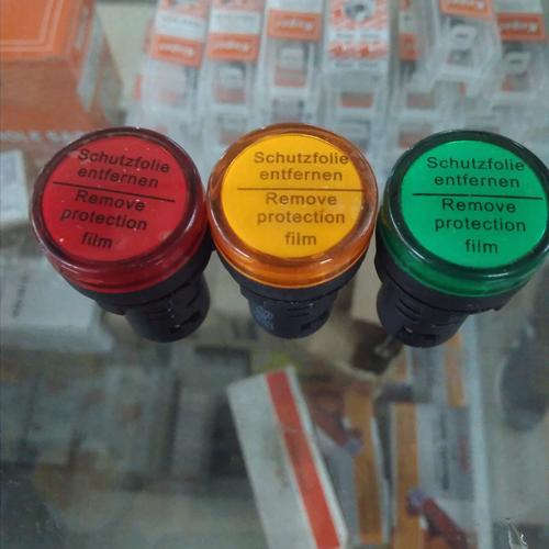 Foto Produk pilot lamp led 220v, 24v,12v fort 22mm - Merah dari Jaya Shop 86