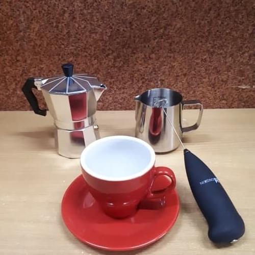 Jual Latte art. Coffee maker. Moka pot 