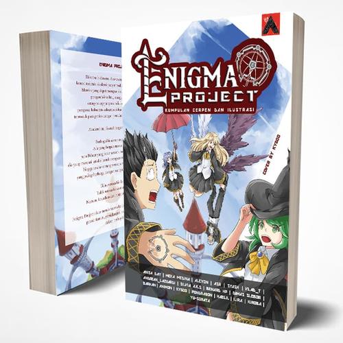 Foto Produk Buku Antologi Enigma Project - Kumpulan Cerpen dan Ilustrasi dari Animon & KiraKira