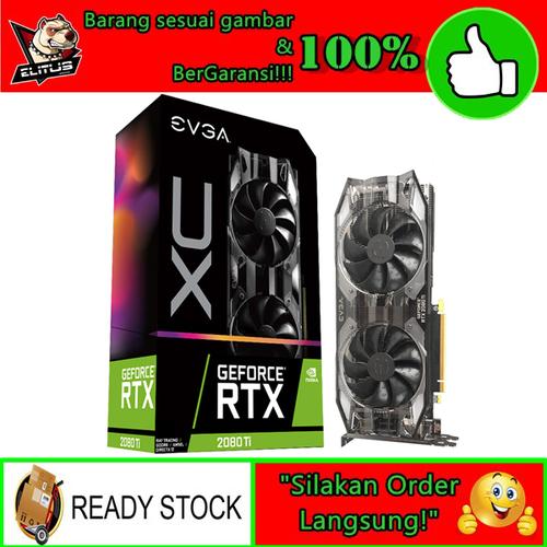 Foto Produk VGA EVGA GeForce RTX 2080 Ti XC GAMING 11GB DDR6 - 11G-P4-2382-KR dari ELITUS GAMING