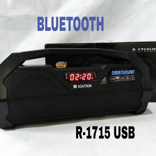 Foto Produk Speaker Bluetooth portable Asatron R 1715 multimedia+radio dari AP accesories