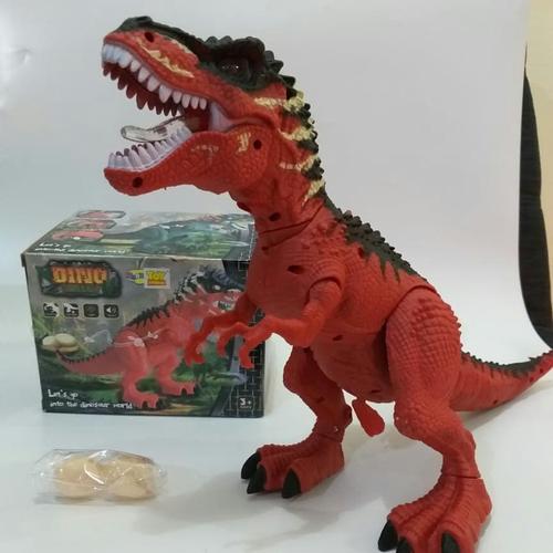 Foto Produk MAINAN DINOSAURUS TYREX BERTELUR TYRANOSAURUS DINOSAUR JURASIC NY018B dari Lucky 88 Toys