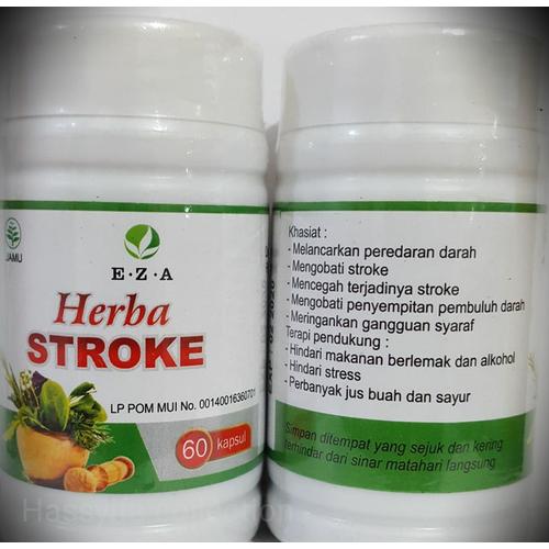 Gambar Kapsul herbal obat STROKE EZA herba STROKE dari TOKO.212 Jakarta Timur Tokopedia