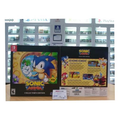 Promo Switch Sonic Mania Collectors Edition English US Games Cicil