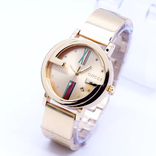 Jam tangan wanita gucci stainless steel 