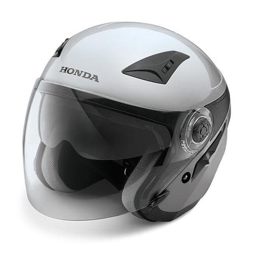 Gambar Honda Luxury Helmet Silver 87100LXSLVL Size L dari Honda Cengkareng Kota Tangerang Tokopedia