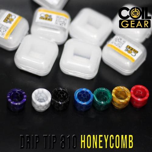 Foto Produk Coil Gear Honeycomb 810 Driptip CoilGear Drip Tip Vape Vapor Atomizer dari Vapeoi Cimahi