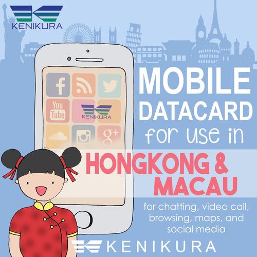 Foto Produk Hong kong Macau Simcard sim card kartu data Hongkong internet kuota dari Kenikura Tour