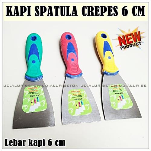Jual Kapi Spatula Kue Crepes Lebar 6cm - Kapi Scrap 2.5 Inchi - Kota ...