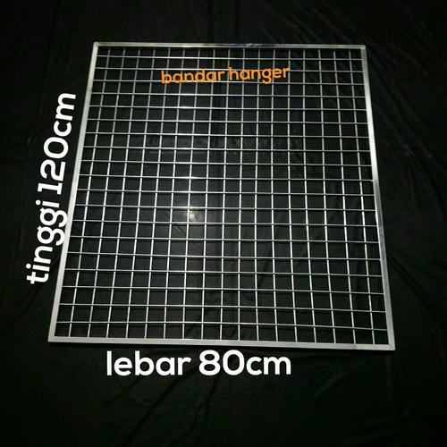 Foto Produk Ram besi chrome 80x120 l pajangan aksesoris dari Bandar Hanger