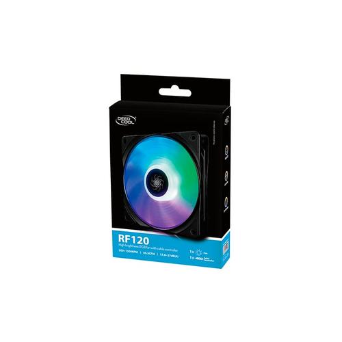 Gambar Deepcool RF 120 - 120mm RGB LED Case Fan dari J&J online Jakarta Pusat Tokopedia