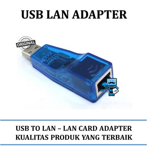 Jual USB LAN Adapter - USB to LAN - USB LAN Card Adapter / konektor ...