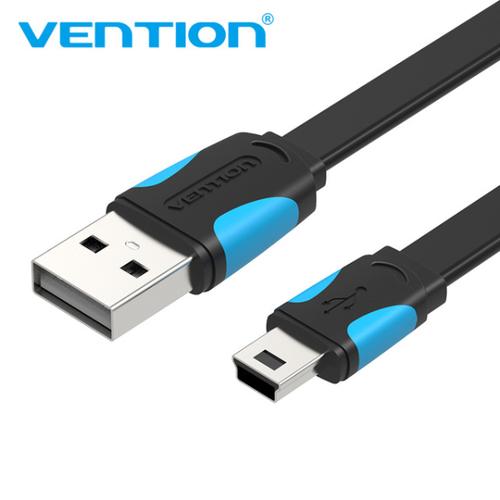 Foto Produk Vention A14 Kabel Data Mini 5 pin USB 2.0 - Hitam - 25cm dari VENTION by SinsheTekno