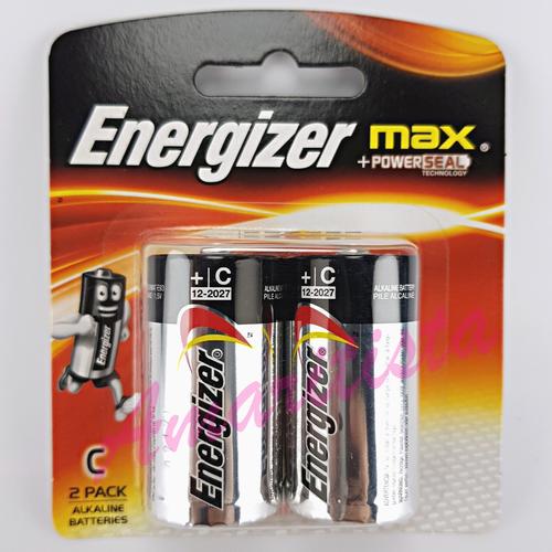 Jual Baterai Energizer Size C LR14 ukuran sedang 1,5 V ALKALINE - Kab ...