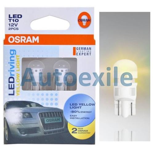 Foto Produk Osram LEDriving Standard T10 W5W 1W Yellow Kuning Lampu Senja LED Awet dari Autoexile