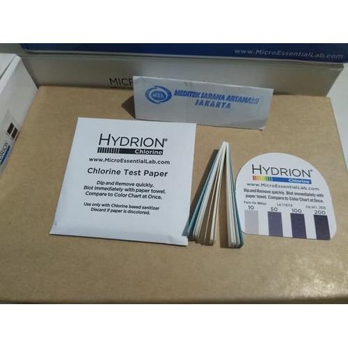 Gambar Hydrion CM-240E Chlorine Test Paper 0-200 ppm in Envelope dari MEDITEK SARANA ARTANAMI Kota Bekasi Tokopedia