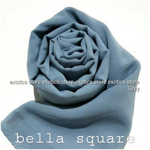 Foto Produk Jilbab Segiempat Bella Square Daily Hijab Hycon Poly Cotton dari exotics-store