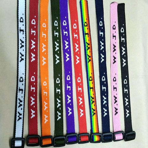 Foto Produk Gelang WWJD (What would Jesus Do?) kain dari bigshop11