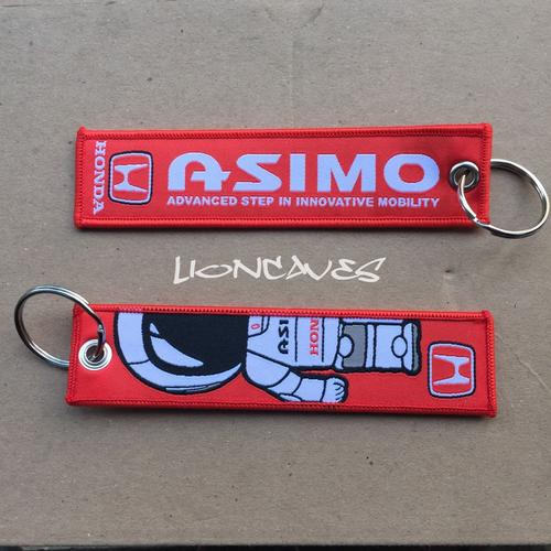Foto Produk Honda Asimo Racing Key Ring / Key Chain / Luggage Tag/ Gantungan Kunci dari lioncaves