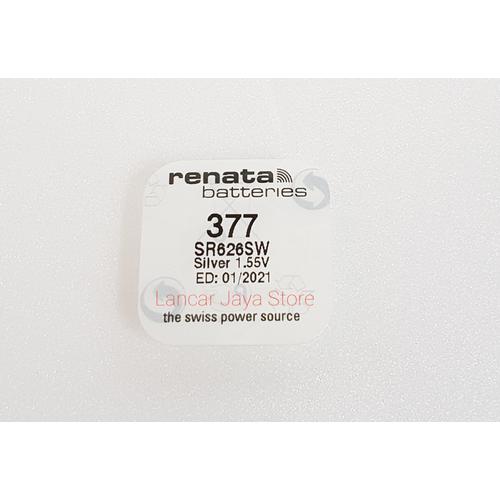 Foto Produk BATERY / BATTERIES Renata 377 SR626SW (Asli) dari Lancar Jaya Store