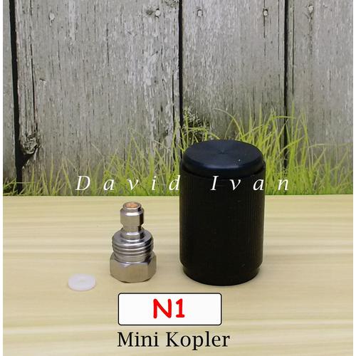 Gambar Mini Kopler Jantan Drat Dalam Stainless / Mini Micro Coupler / N1 dari David Ivan Kab. Bogor Tokopedia