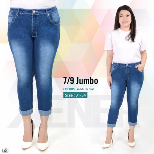 Jual Celana 7/9 Stik Balik Jumbo Jeans 