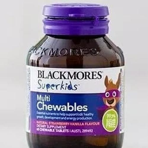 Foto Produk Blackmores Superkids Multi Chewables Superkid Multi Chewable 60 tab dari Apanaja