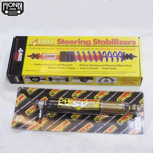 Foto Produk Shock Stir JK / Steering Stabilizer Tough Dog 4WD For Jeep JK Ori USA dari PIONIR JEEP