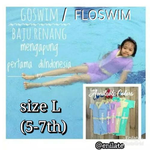Foto Produk Cuddle Me GoSwim L (5-7th) Baju Renang Anak Bisa Mengapung - Biru dari Enilate