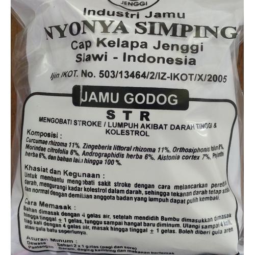 Gambar Jamu Stroke dari Jamu Nyonya Simping Kab. Tegal Tokopedia