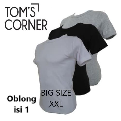 Foto Produk Kaos dalam | kaos oblong Agree JUMBO | BIG SIZE | Pakaian dalam pria - OBLONG abu dari TomsCorner