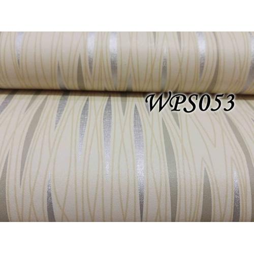Foto Produk WALLPAPER STICKER 45CMX5M-WPS053-CREAM ABSTRAK LINE dari JEJOMART