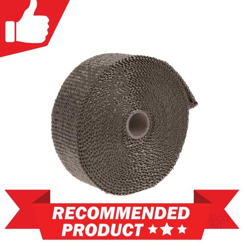 Foto Produk Exhaust Wrap Lakban Peredam Panas Knalpot - coklat dari Sica Art