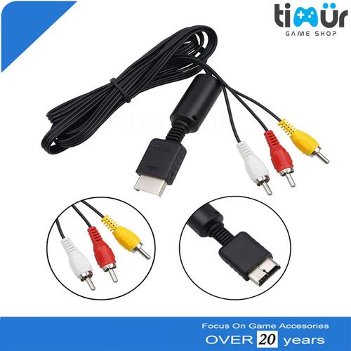 Foto Produk Kabel Cable AV Playstation PS2 PS3 Original dari Timur Game Shop