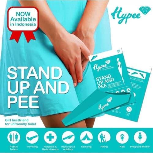 Gambar HYPEE Stand Up Pee - 5Pcs dari Nourish Indonesia Jakarta Timur Tokopedia