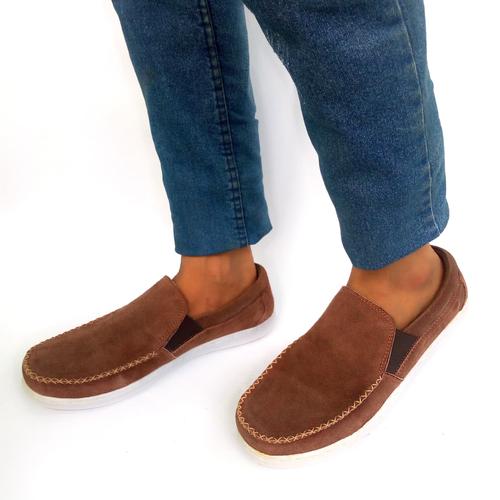 Foto Produk Sepatu casual pria kulit asli Rasheda 016 - Cokelat, 38 dari Rasheda Store