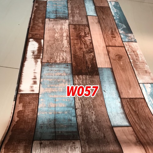 Foto Produk W57 Wallpaper Sticker Motif Kayu uk. 45cm x 10m dari Elyzavita San