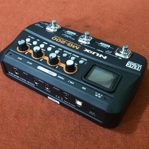 Foto Produk Billy Musik - Efek Gitar Nux Mg-200 Multi-Effects Processor dari tokogading