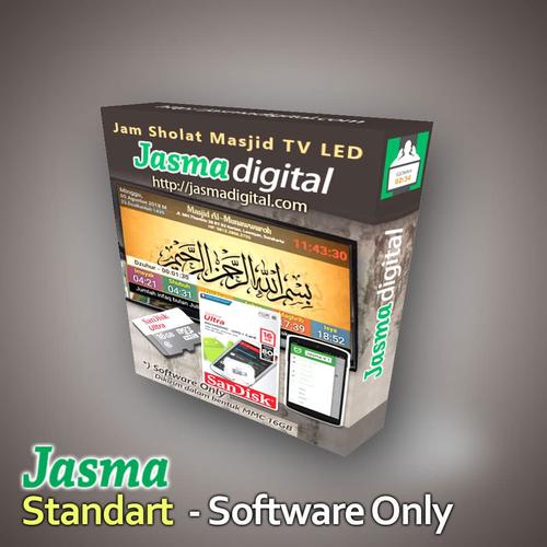 Foto Produk Software jam sholat masjid digital menggunakan TV LED Versi Standart dari Jasma Digital