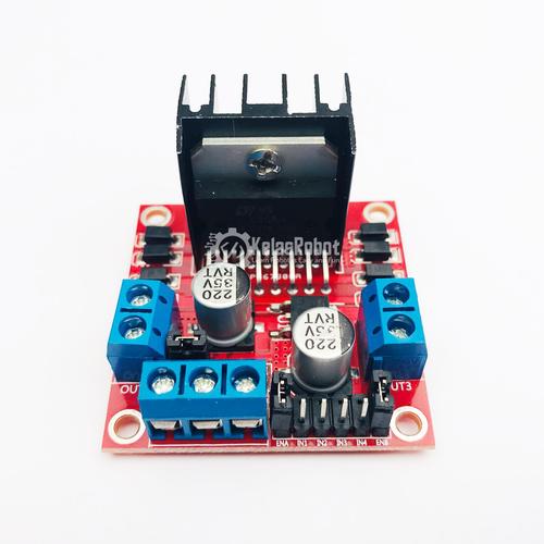 Gambar L298N Motor Driver Controller Board Module for Arduino dari KelasRobot undefined Tokopedia