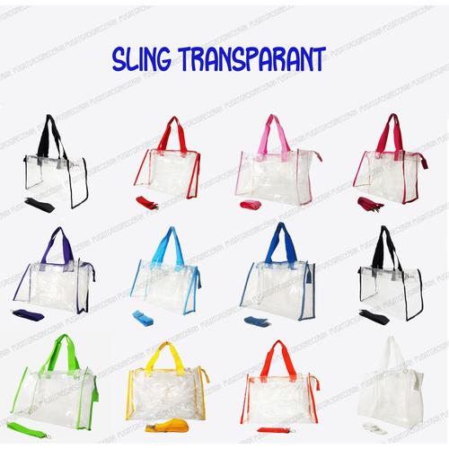Gambar Sling Transparant Diaper Bag 2in1 dari Pusat Grosir Eceran Kota Surakarta Tokopedia