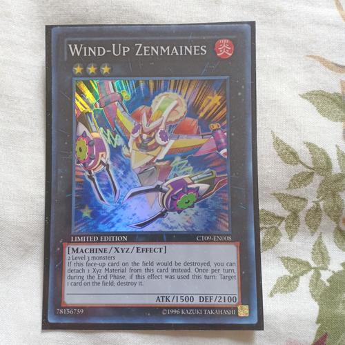 Carta Yu-Gi-Oh! Zenmaines Super Rara - CT09-EN008, ATK 1500 / DEF 2100 - Edición Promocional 2012