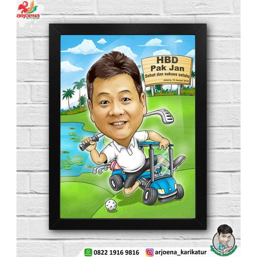 Jual Karikatur Digital Bebas Request Tema Kota Bandung Arjoena Design Tokopedia
