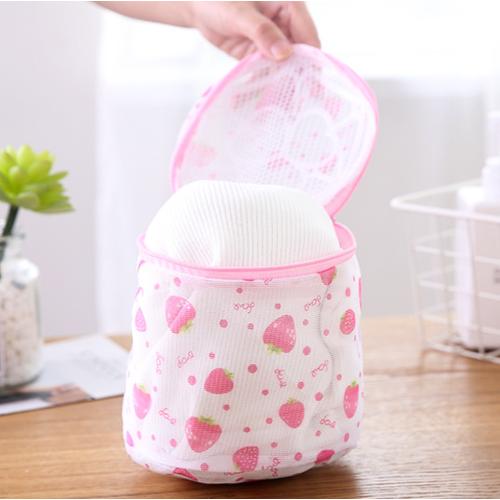 Foto Produk Keranjang cucian pakaian dalam Underware Bra / Laundry Net Bag - motif bunga dari kostarika shop