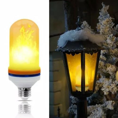 Gambar Lampu Api LED E27 - 9watt Flame Effect 3in1 dari Kurnia Jaya GM undefined Tokopedia