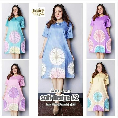 Foto Produk Daster batik kaos soft tiedye dari Nurmala batik pekalongan