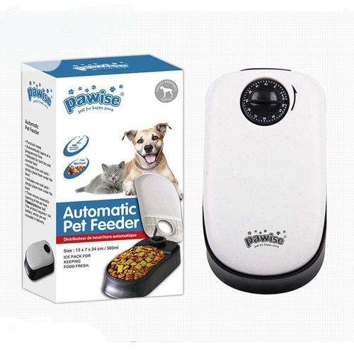 Jual Tempat makan anjing kucing otomatis Pawise Automatic pet feeder 5 meal Kab. Tangerang