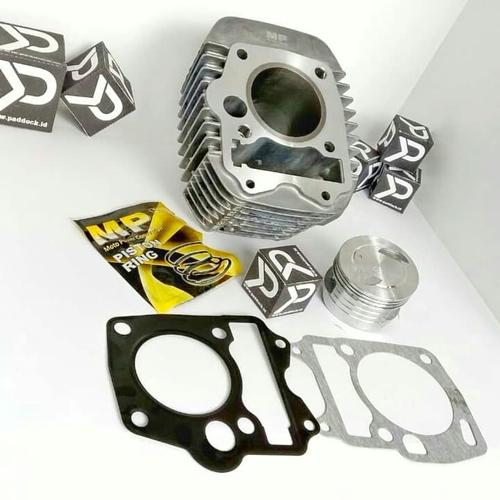 Jual Blok Bore up Honda karisma dan supra x 125 piston 57mm MP Product Kota Tangerang Selatan